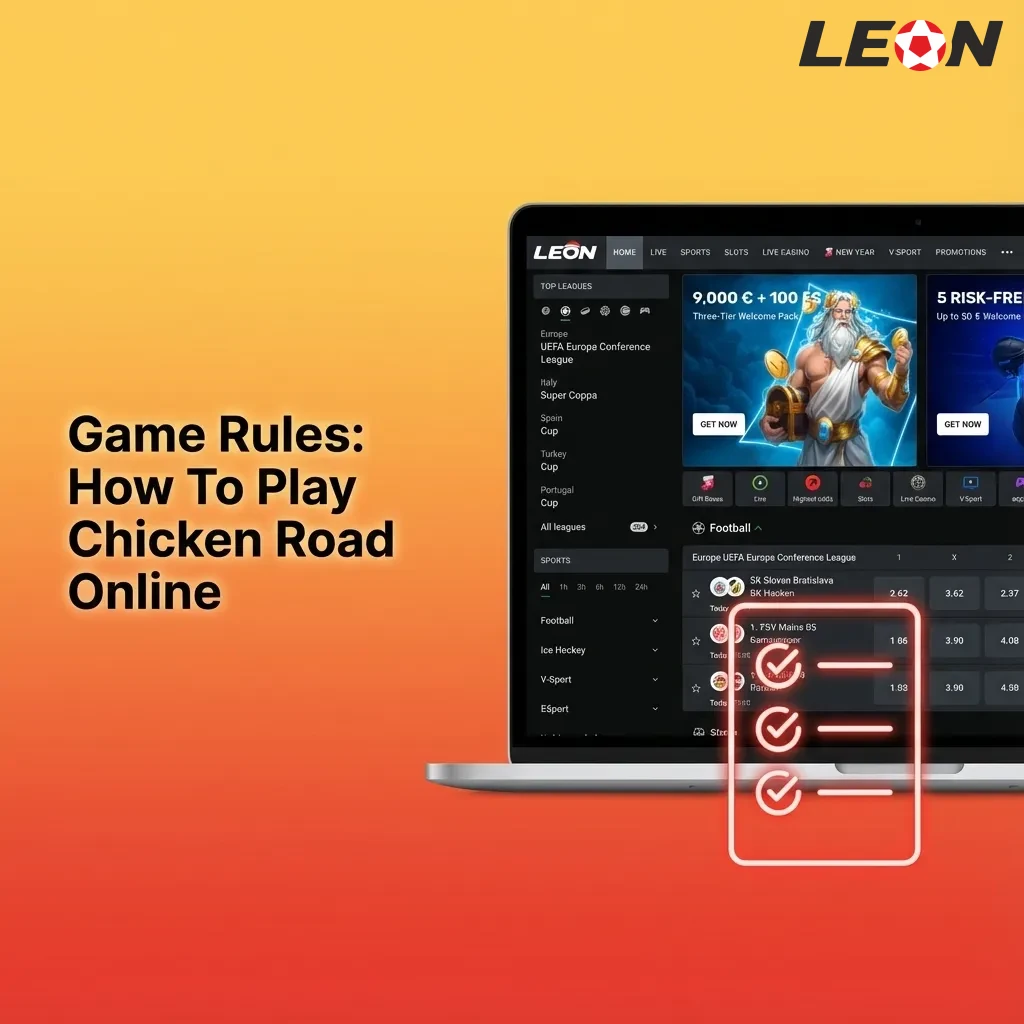 Illustration of Chicken Road game: player bets as chicken crosses road, cashing out before it’s hit to win a multiplier