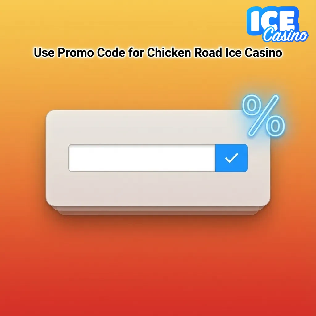 Chicken Road Ice Casino promo code ROAD270 displayed for new players to unlock welcome bonus and free spins