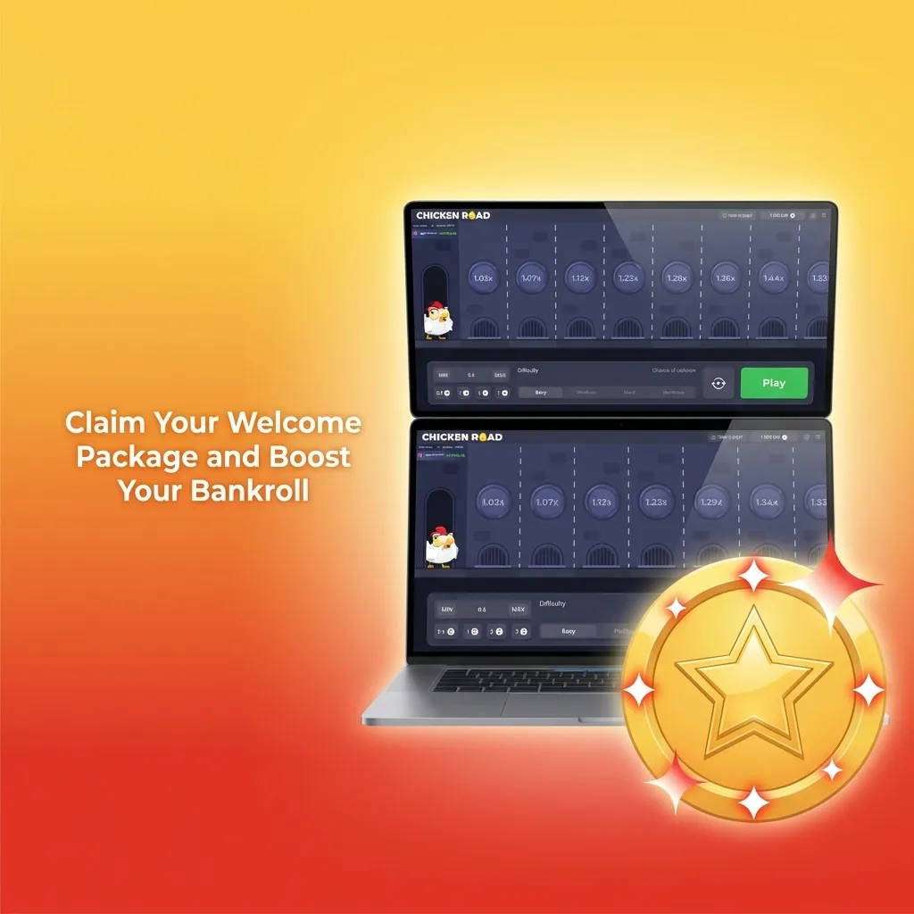 Golden Star Casino welcome bonus illustration showing multi-tier deposit matches and free spins for Canadian players